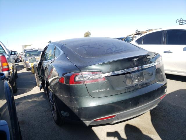 Photo 2 VIN: 5YJSA1H1XEFP49888 - TESLA MODEL S 