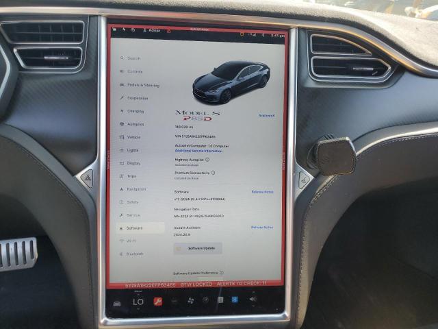 Photo 8 VIN: 5YJSA1H22EFP63485 - TESLA MODEL S 