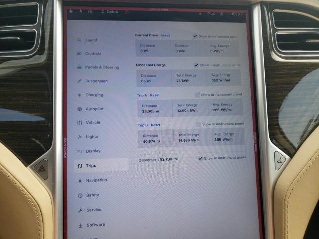 Photo 8 VIN: 5YJSA1H22EFP64149 - TESLA MODEL S 