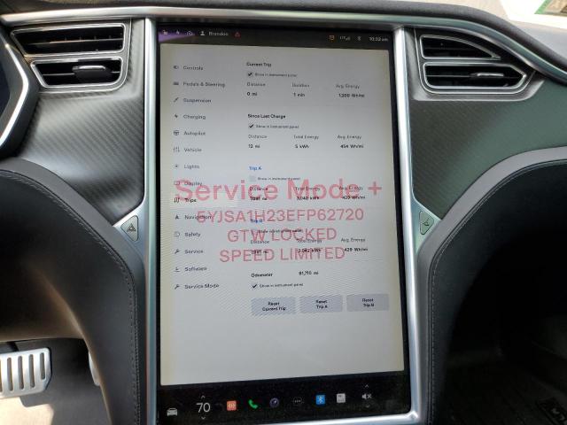 Photo 8 VIN: 5YJSA1H23EFP62720 - TESLA MODEL S 