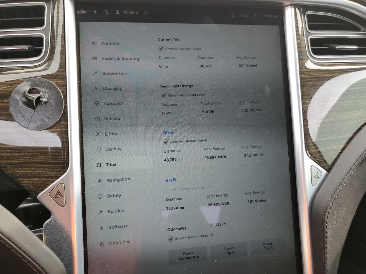 Photo 8 VIN: 5YJSA1H23EFP67724 - TESLA MODEL S 