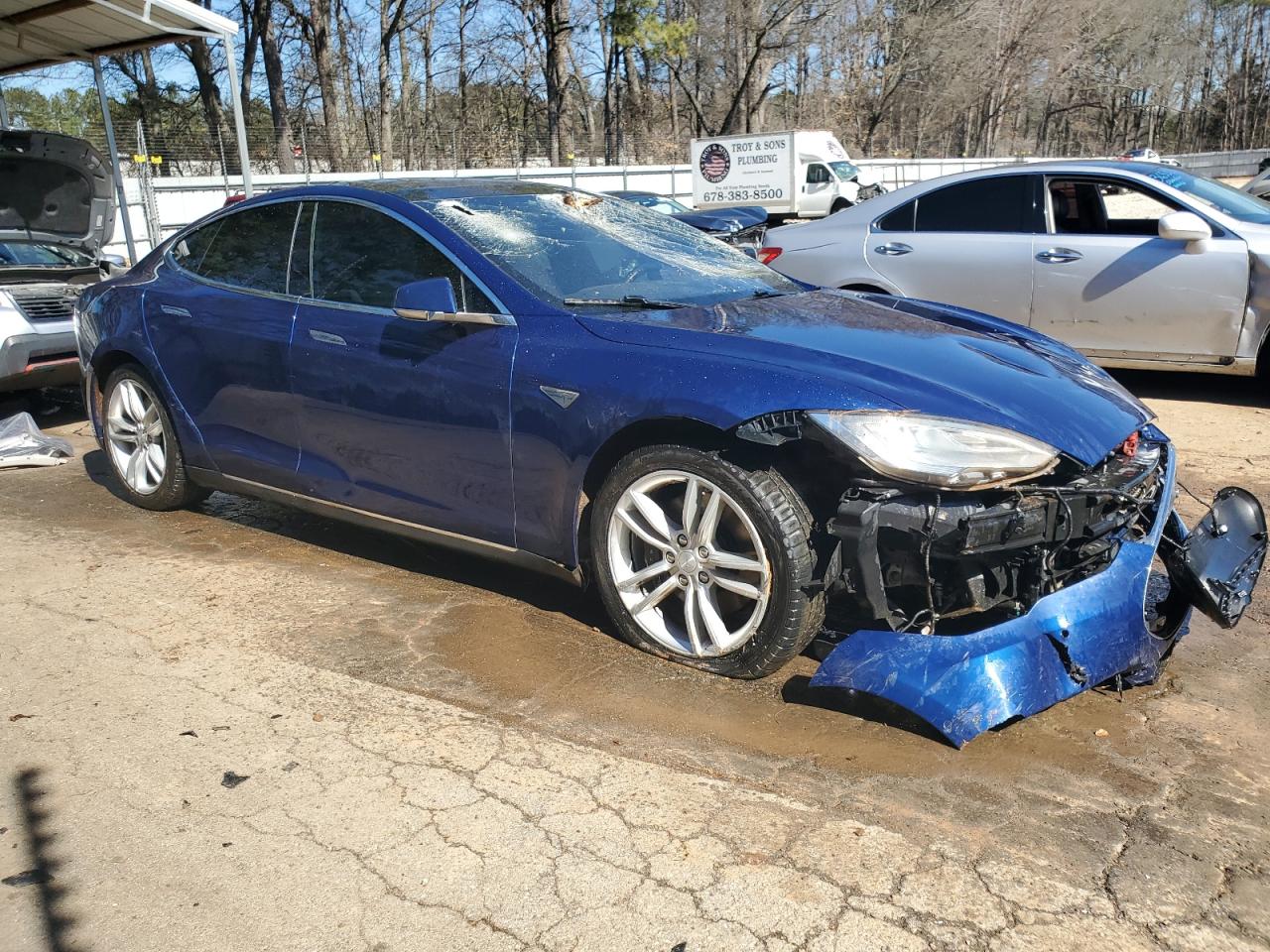 Photo 3 VIN: 5YJSA1H23FF095164 - TESLA MODEL S 