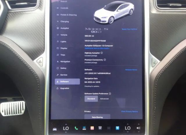 Photo 6 VIN: 5YJSA1H23FFP78496 - TESLA MODEL S 