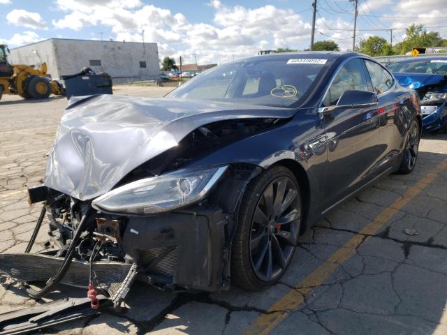 Photo 1 VIN: 5YJSA1H25EFP68373 - TESLA MODEL S 