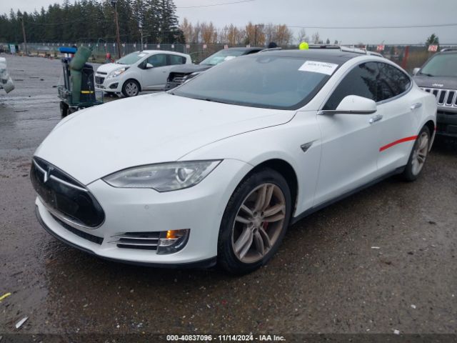 Photo 1 VIN: 5YJSA1H25FFP74370 - TESLA MODEL S 