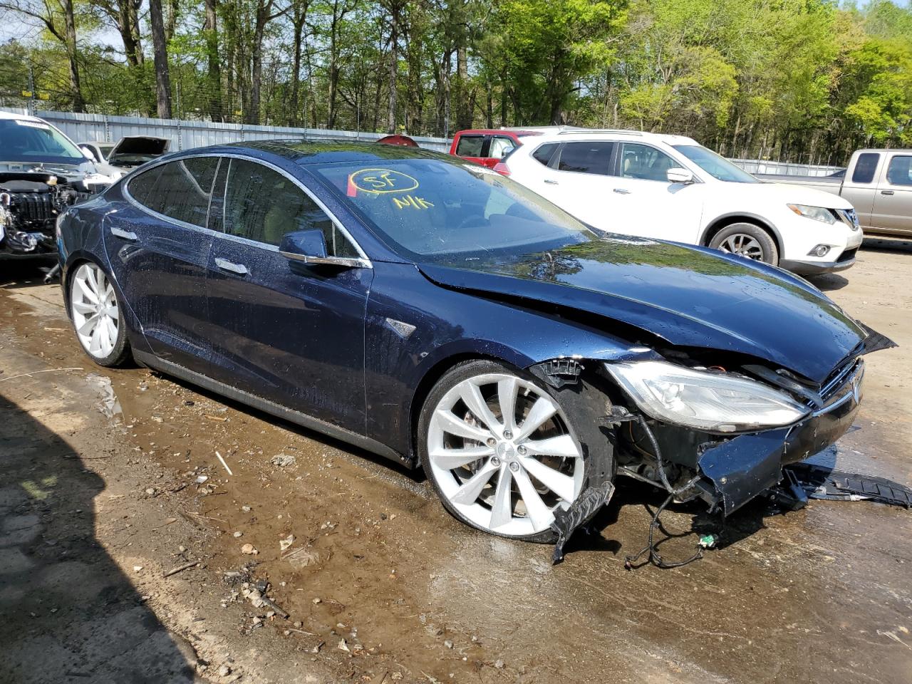 Photo 3 VIN: 5YJSA1H26FFP69761 - TESLA MODEL S 