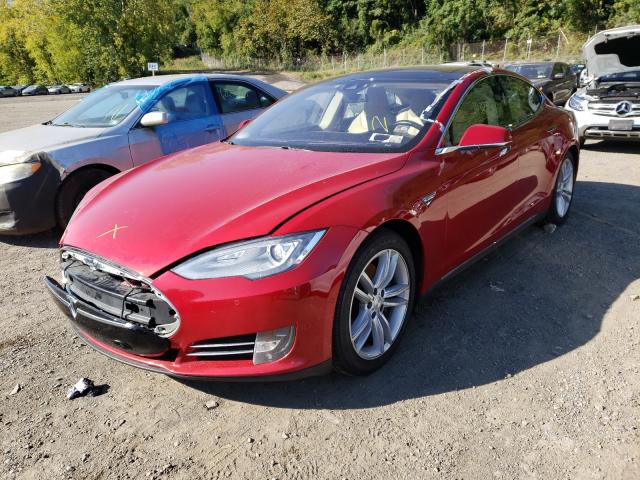 Photo 1 VIN: 5YJSA1H26FFP78153 - TESLA MODEL S 85 