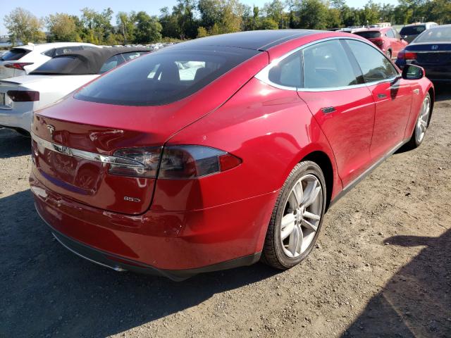 Photo 3 VIN: 5YJSA1H26FFP78153 - TESLA MODEL S 85 