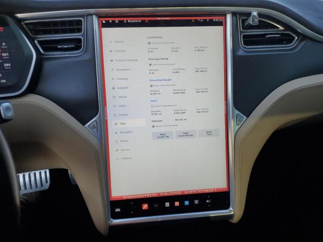 Photo 8 VIN: 5YJSA1H28EFP65743 - TESLA MODEL S 