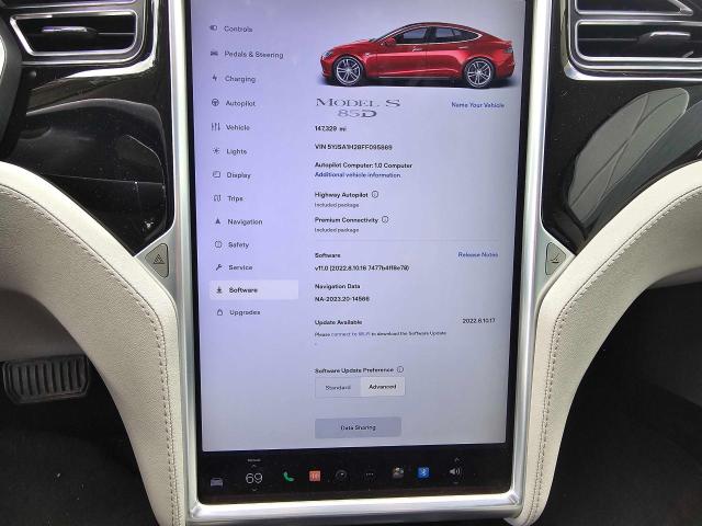 Photo 7 VIN: 5YJSA1H28FF095869 - TESLA MODEL S 