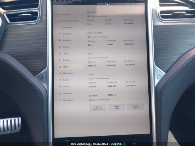 Photo 6 VIN: 5YJSA1H29FFP74971 - TESLA MODEL S 