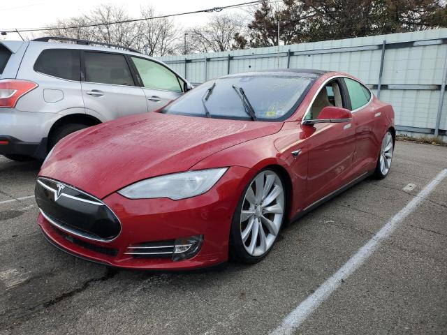 Photo 1 VIN: 5YJSA1H2XFF089801 - TESLA MODEL S 85 