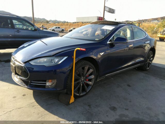 Photo 1 VIN: 5YJSA1H41FF082527 - TESLA MODEL S 