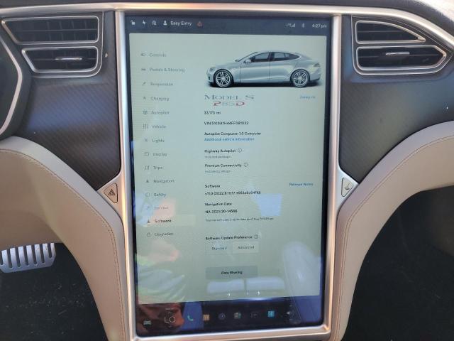 Photo 8 VIN: 5YJSA1H44FF081033 - TESLA MODEL S 