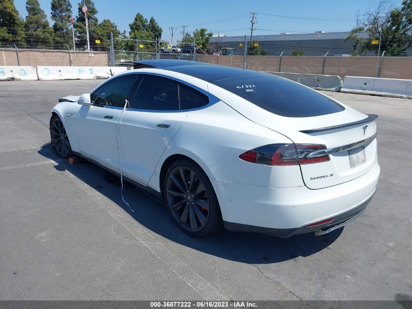 Photo 2 VIN: 5YJSA1H44FF086619 - TESLA MODEL S 