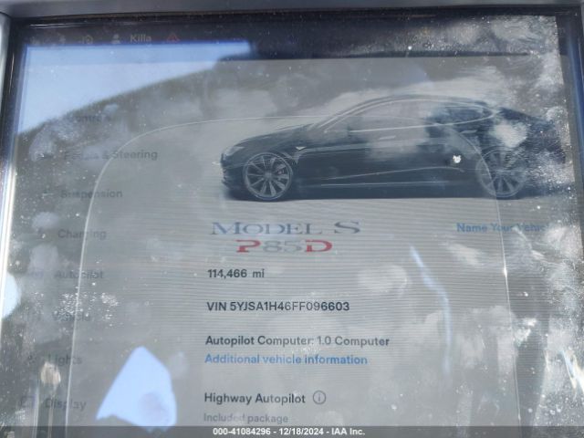 Photo 6 VIN: 5YJSA1H46FF096603 - TESLA MODEL S 