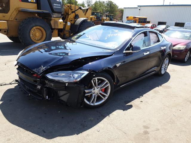 Photo 1 VIN: 5YJSA1H48FF090804 - TESLA MODEL S P8 