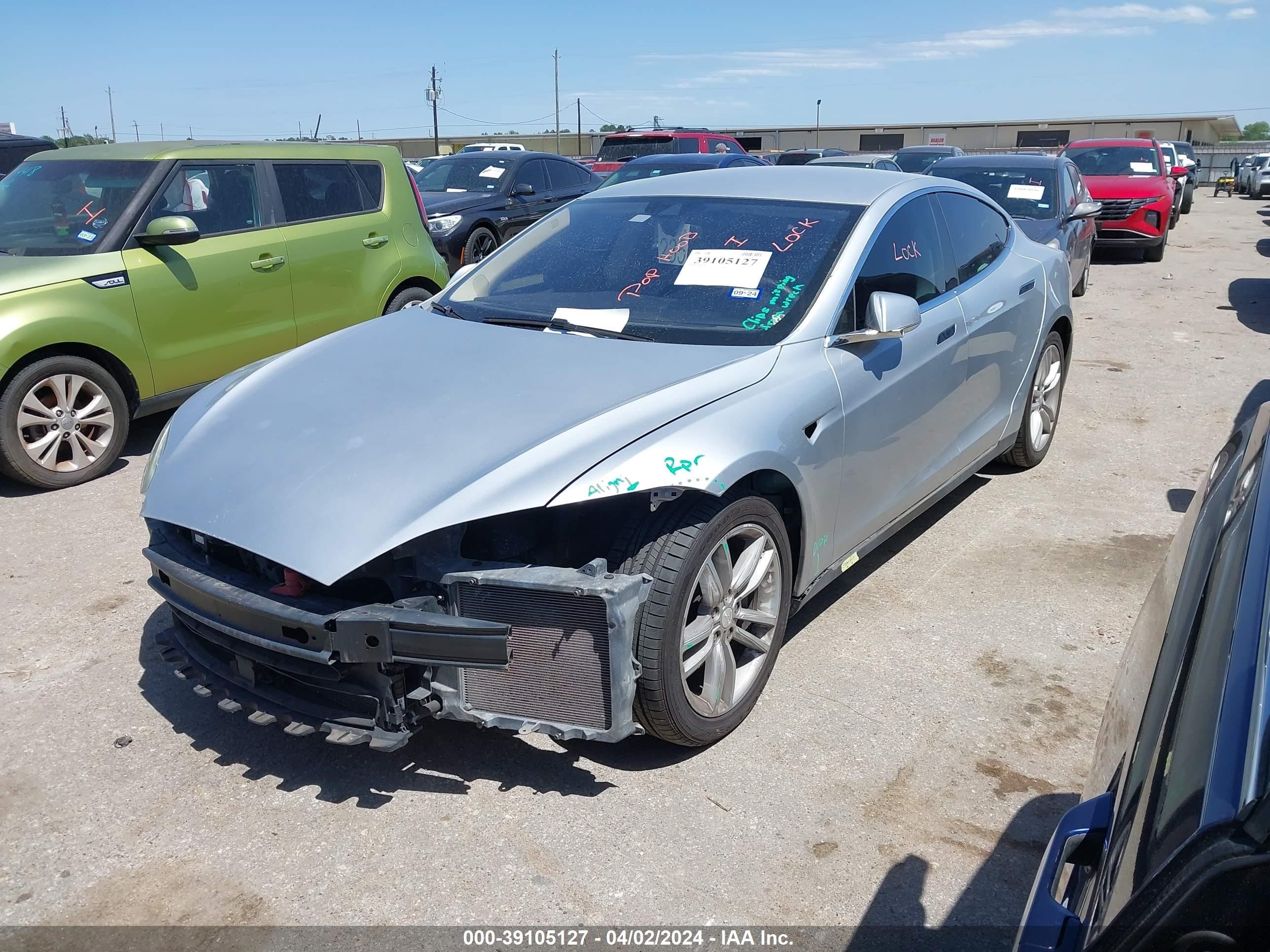 Photo 1 VIN: 5YJSA1S16FF080867 - TESLA MODEL S 