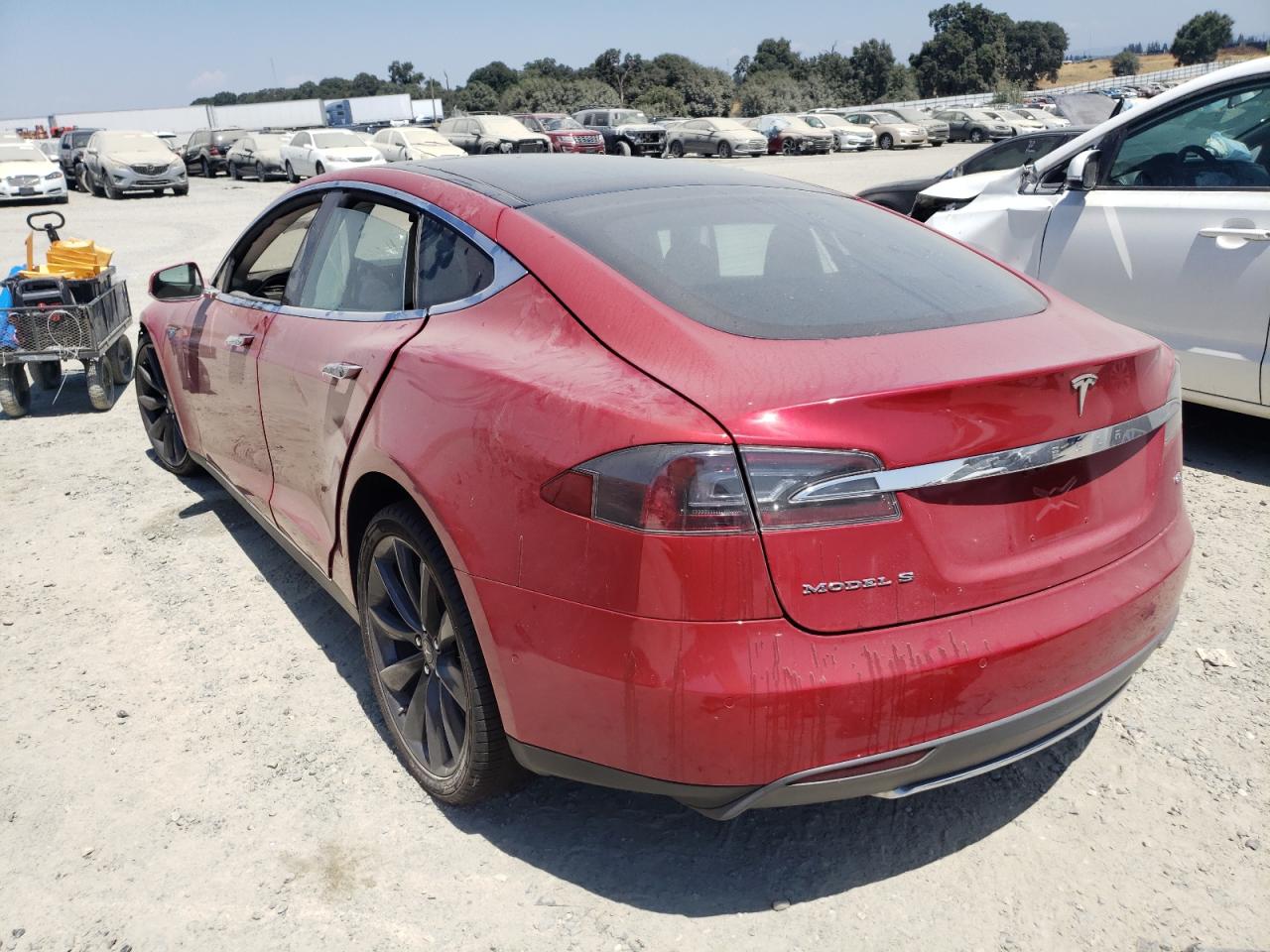 Photo 1 VIN: 5YJSA1S17FFP76167 - TESLA MODEL S 