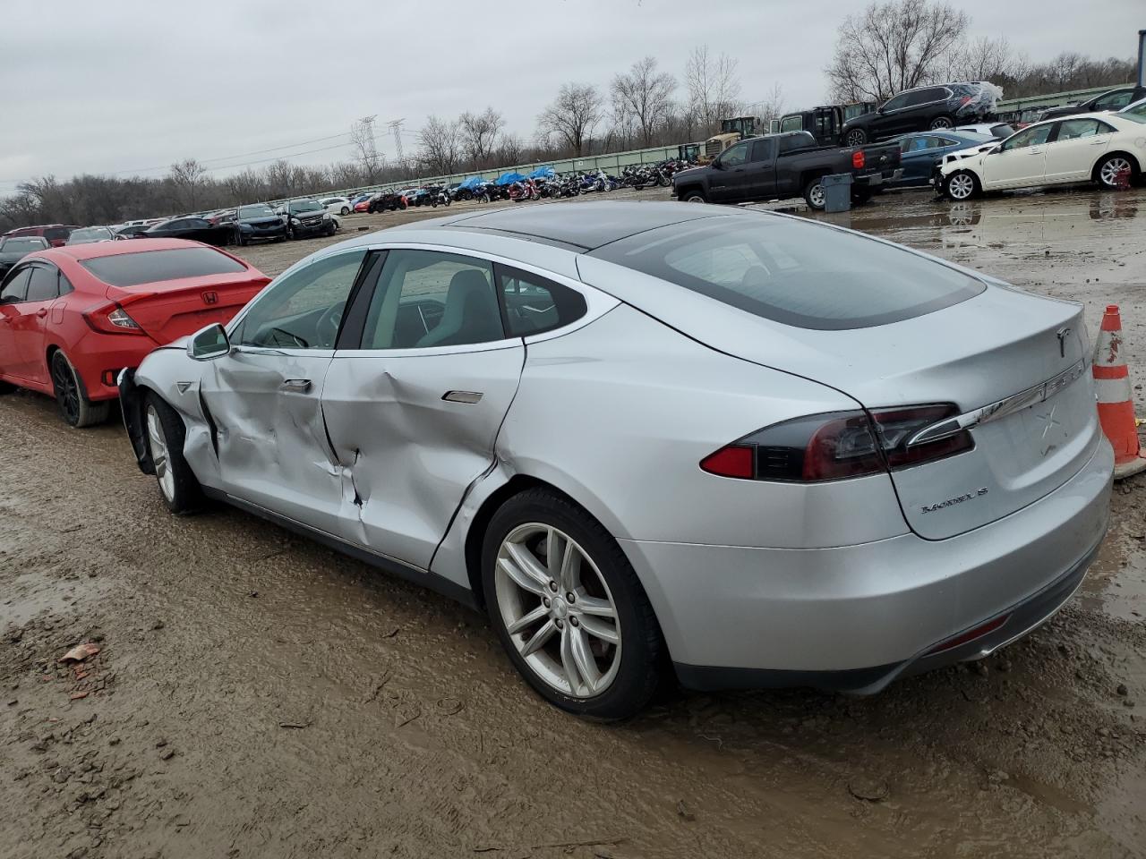 Photo 1 VIN: 5YJSA1S18EFP31947 - TESLA MODEL S 