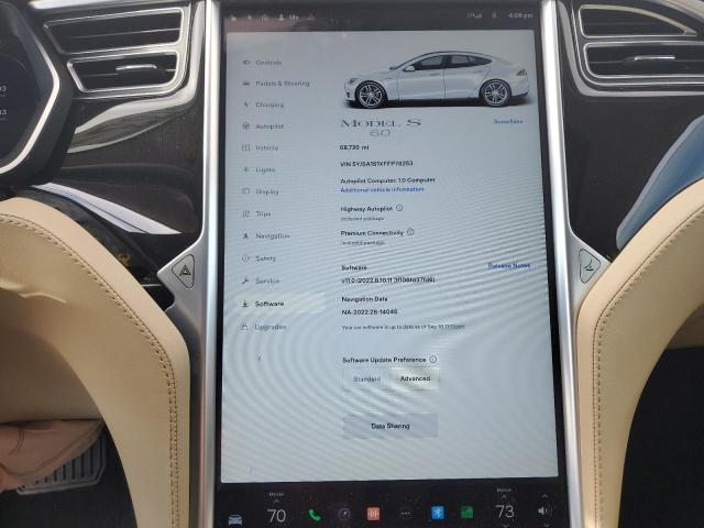 Photo 8 VIN: 5YJSA1S1XFFP78253 - TESLA MODEL S 70 