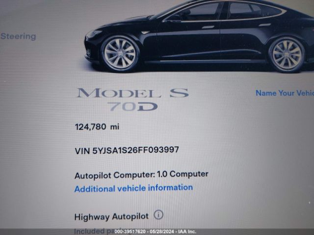 Photo 6 VIN: 5YJSA1S26FF093997 - TESLA MODEL S 