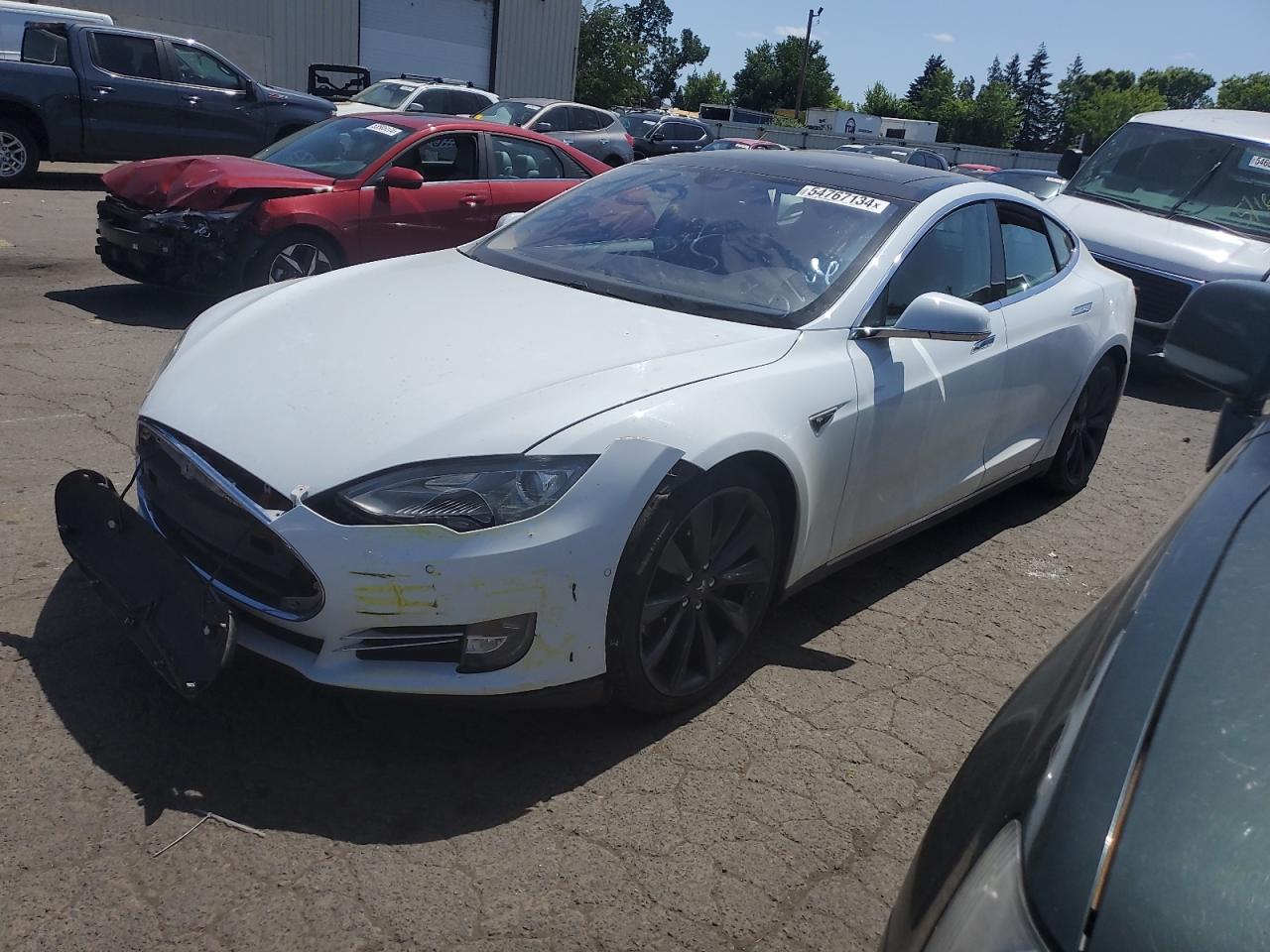 Photo 0 VIN: 5YJSA1S27FF091577 - TESLA MODEL S 