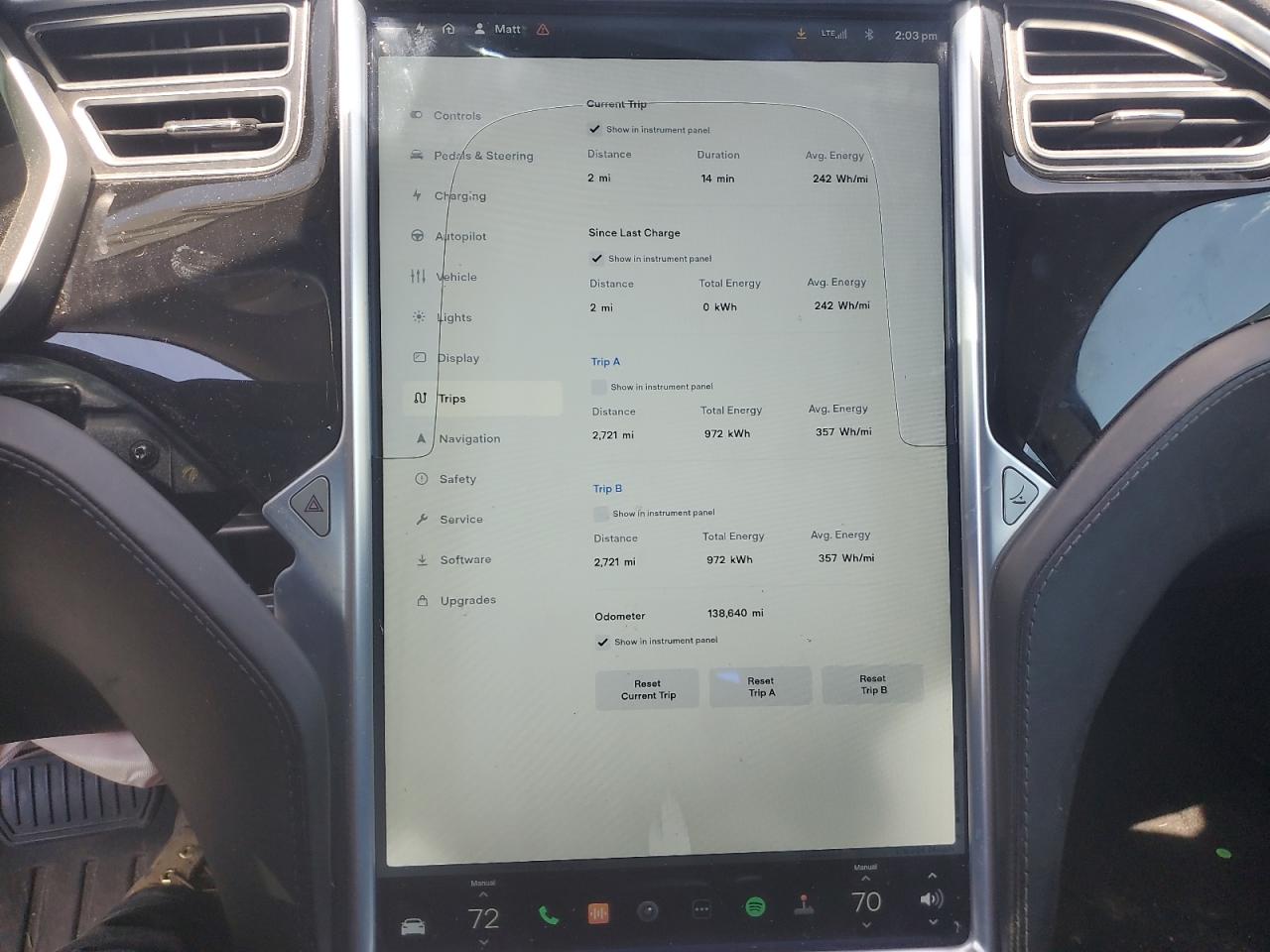 Photo 8 VIN: 5YJSA1S27FF091577 - TESLA MODEL S 