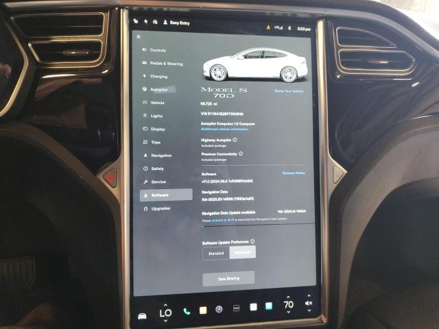 Photo 8 VIN: 5YJSA1S28FF093936 - TESLA MODEL S 70 