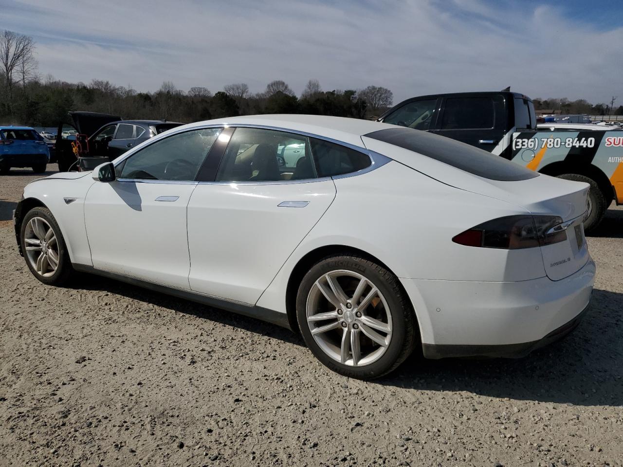 Photo 1 VIN: 5YJSA1V13FF098660 - TESLA MODEL S 