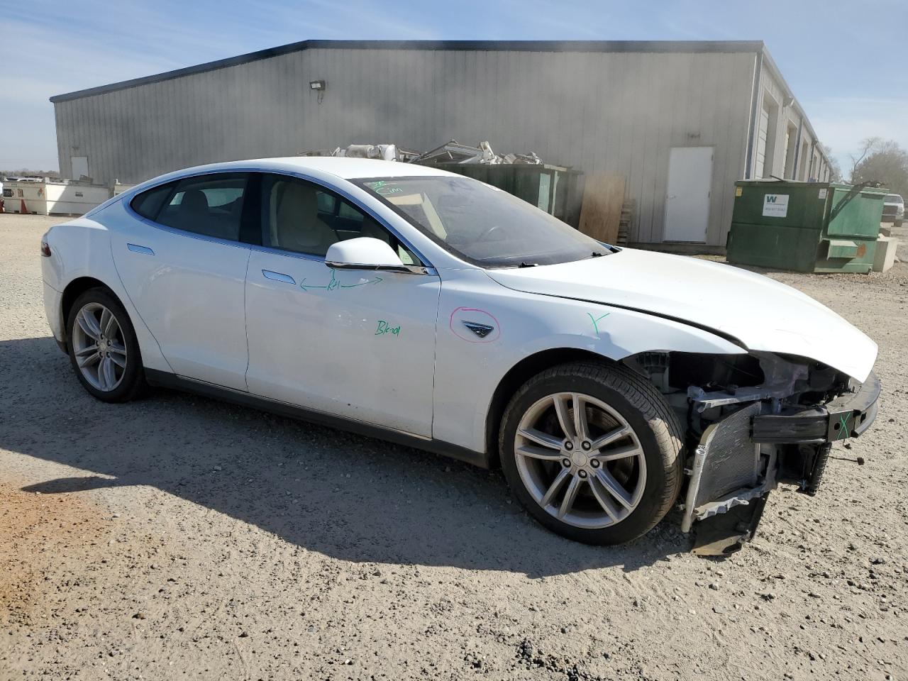 Photo 3 VIN: 5YJSA1V13FF098660 - TESLA MODEL S 