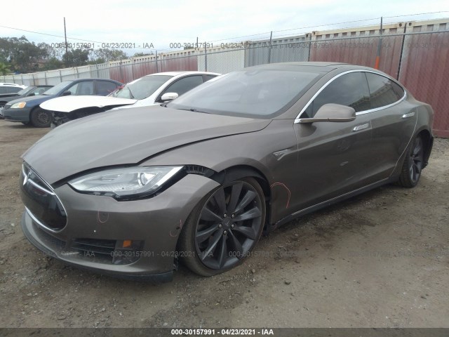 Photo 1 VIN: 5YJSA1V18FF098136 - TESLA MODEL S 