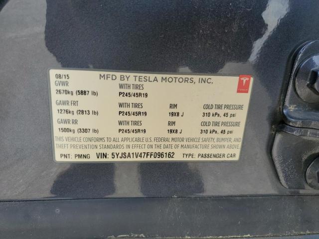 Photo 11 VIN: 5YJSA1V47FF096162 - TESLA MODEL S 