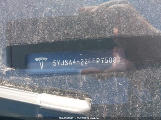 Photo 8 VIN: 5YJSA4H22FFP75087 - TESLA MODEL S 