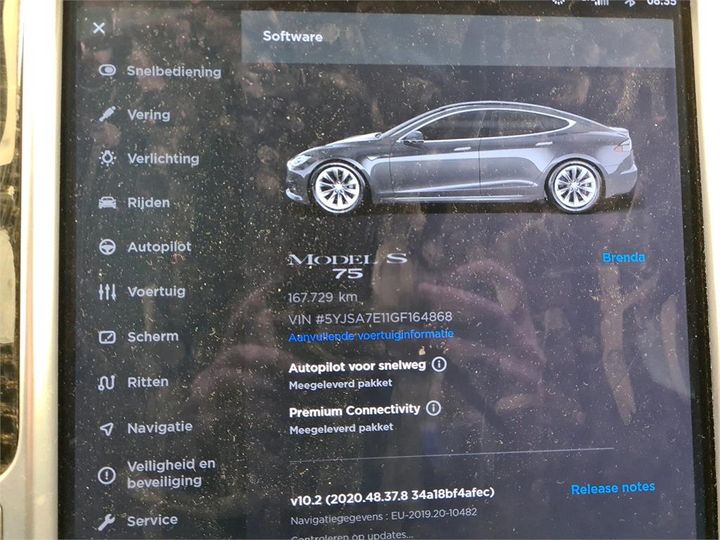 Photo 10 VIN: 5YJSA7E11GF164868 - TESLA S 