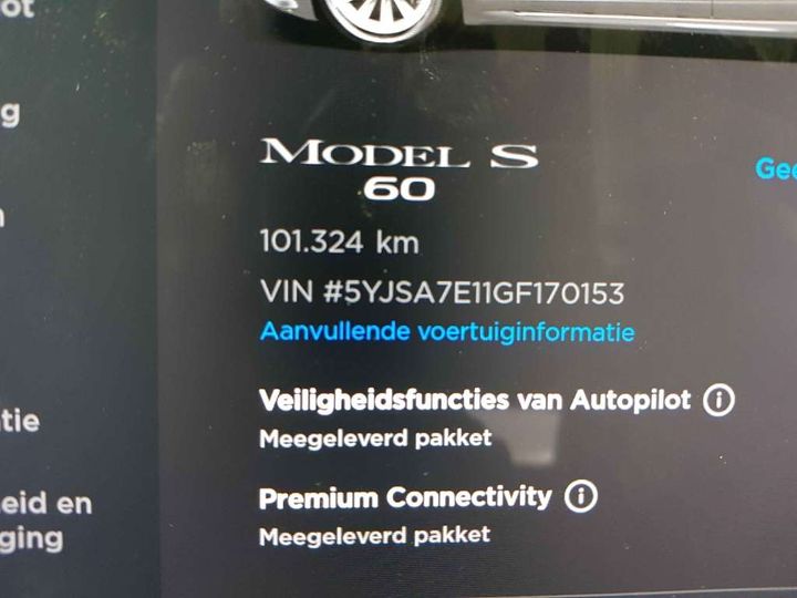 Photo 8 VIN: 5YJSA7E11GF170153 - TESLA MODEL S 