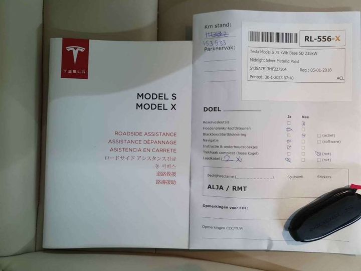 Photo 21 VIN: 5YJSA7E13HF227504 - TESLA MODEL S 