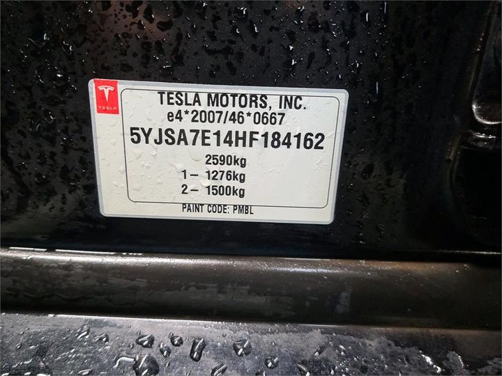 Photo 8 VIN: 5YJSA7E14HF184162 - TESLA S 