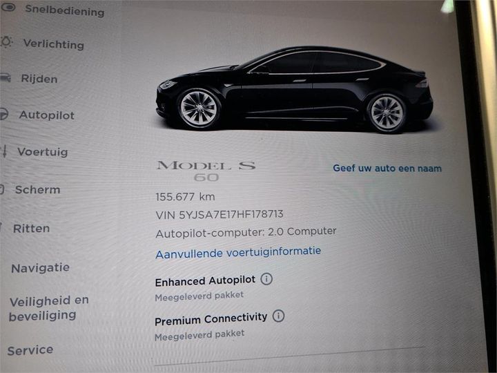 Photo 10 VIN: 5YJSA7E17HF178713 - TESLA S 