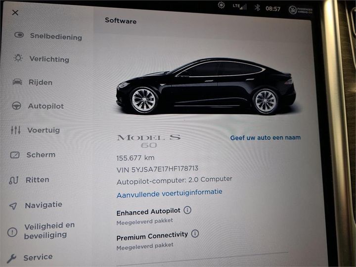 Photo 20 VIN: 5YJSA7E17HF178713 - TESLA S 