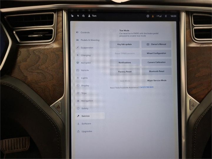 Photo 20 VIN: 5YJSA7E17HF222757 - TESLA S 