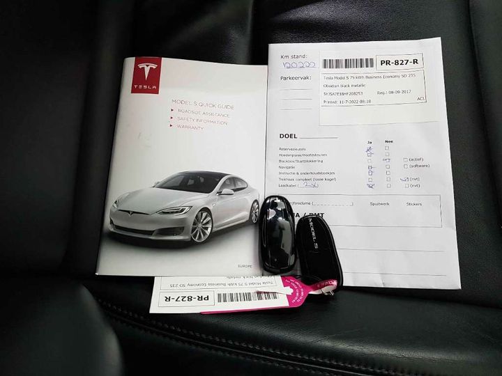 Photo 19 VIN: 5YJSA7E18HF208253 - TESLA MODEL S 