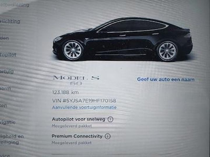 Photo 12 VIN: 5YJSA7E19HF170158 - TESLA MODEL S - 2016 