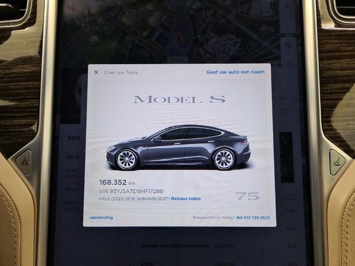 Photo 10 VIN: 5YJSA7E19HF172881 - TESLA S 