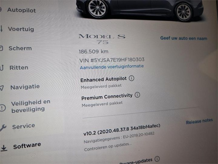 Photo 10 VIN: 5YJSA7E19HF180303 - TESLA S 