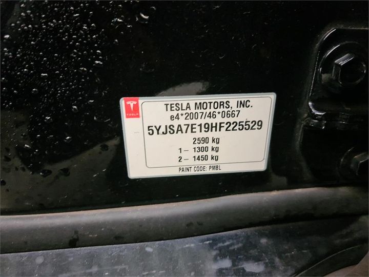 Photo 8 VIN: 5YJSA7E19HF225529 - TESLA S 