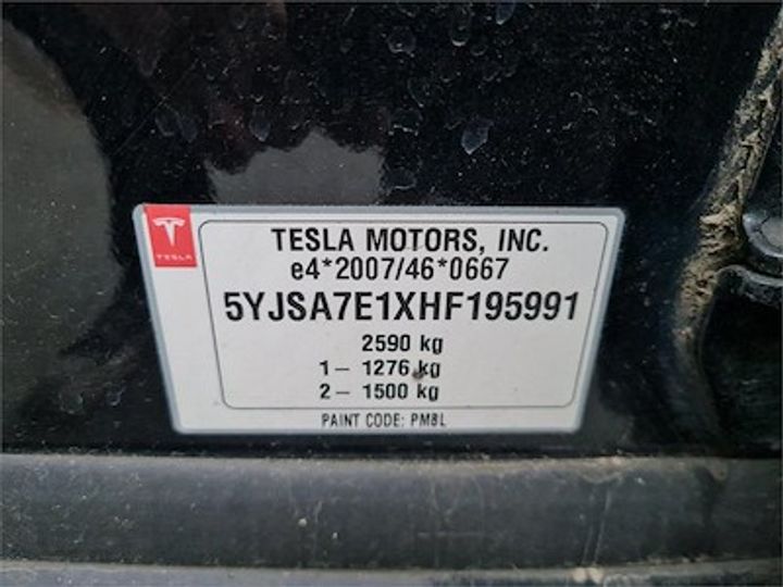 Photo 11 VIN: 5YJSA7E1XHF195991 - TESLA MODEL S - 2016 