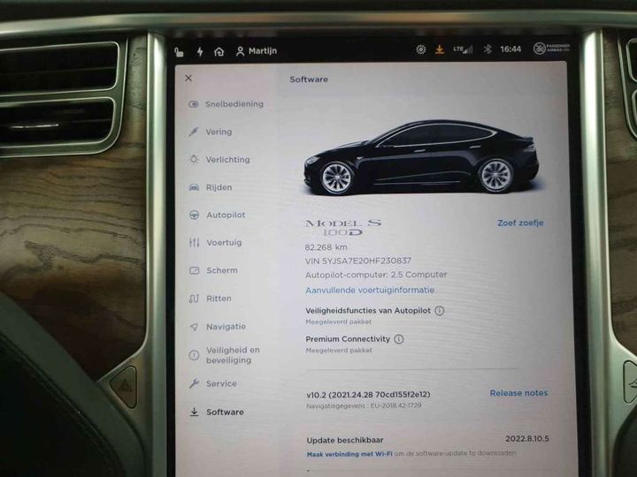 Photo 8 VIN: 5YJSA7E20HF230837 - TESLA MODEL S 