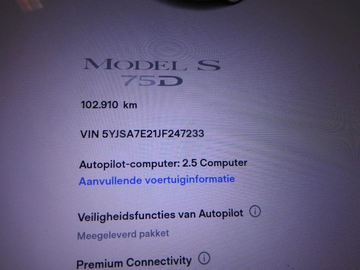 Photo 4 VIN: 5YJSA7E21JF247233 - TESLA MODEL S 