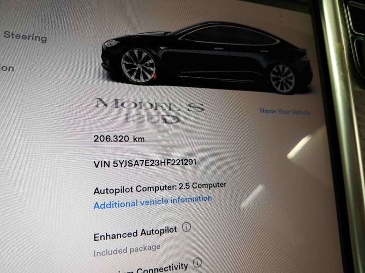 Photo 8 VIN: 5YJSA7E23HF221291 - TESLA MODEL S 